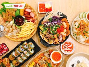 các quán buffet vặt ở hà nội