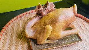 cách luộc gà cúng