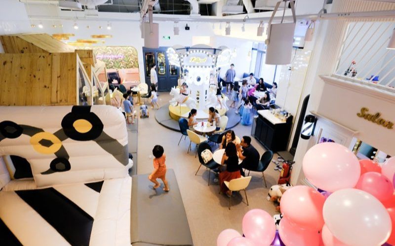 cafe khu vui chơi trẻ em - Hình 4