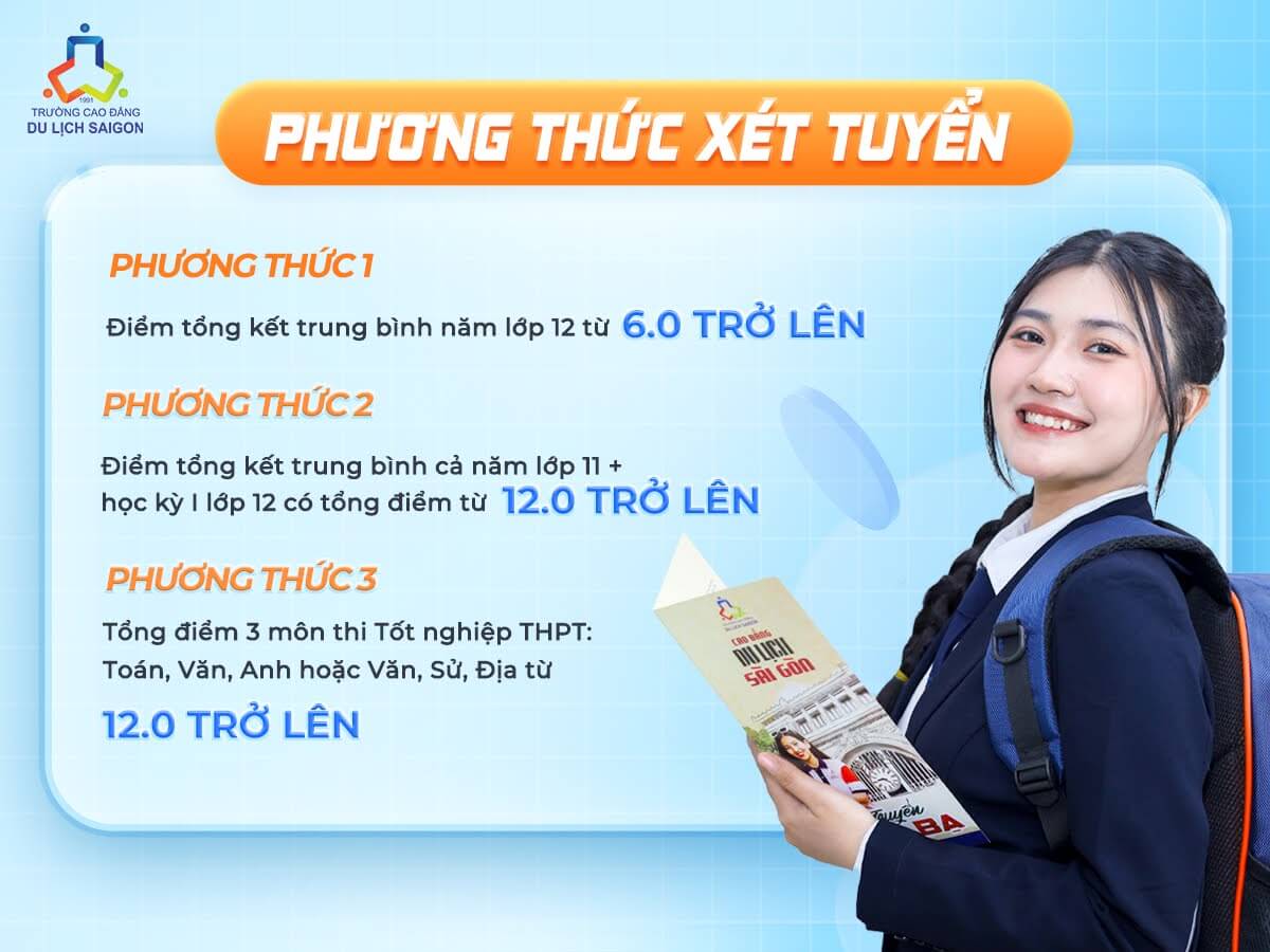 cao đẳng du lịch sài gòn tuyển sinh 2025 - Hình 2