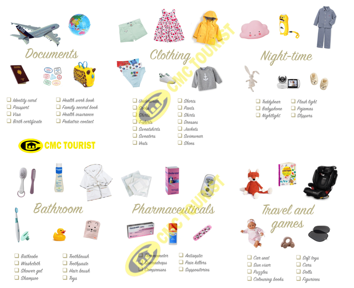 checklist du lịch - Hình 3