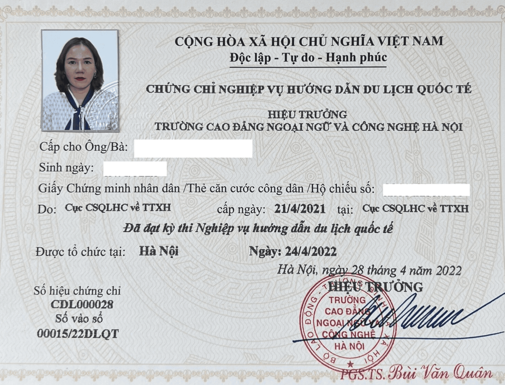 chứng chỉ nghiệp vụ hướng dẫn du lịch quốc tế - Hình 4