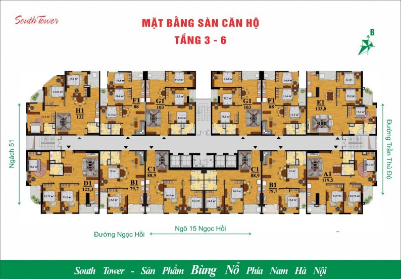 chung cư vật tư du lịch - Hình 3