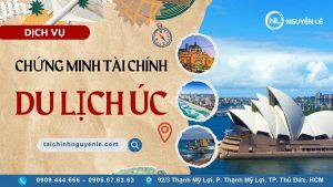 chứng minh tài chính du lịch úc