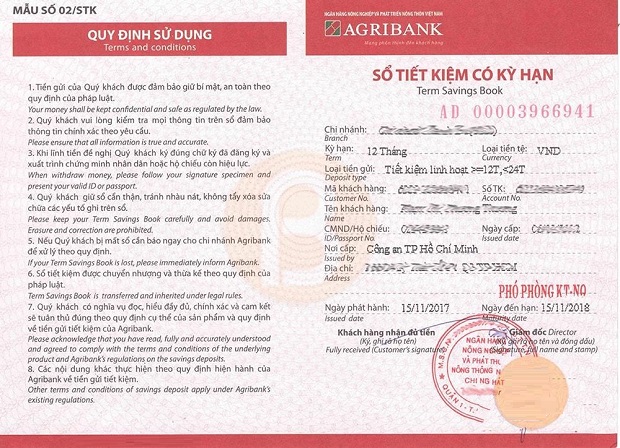 chứng minh tài chính du lịch - Hình 1