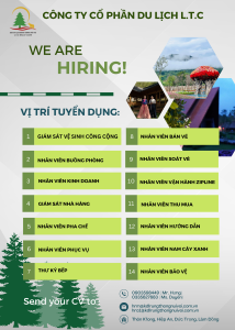 công ty du lịch tuyển dụng