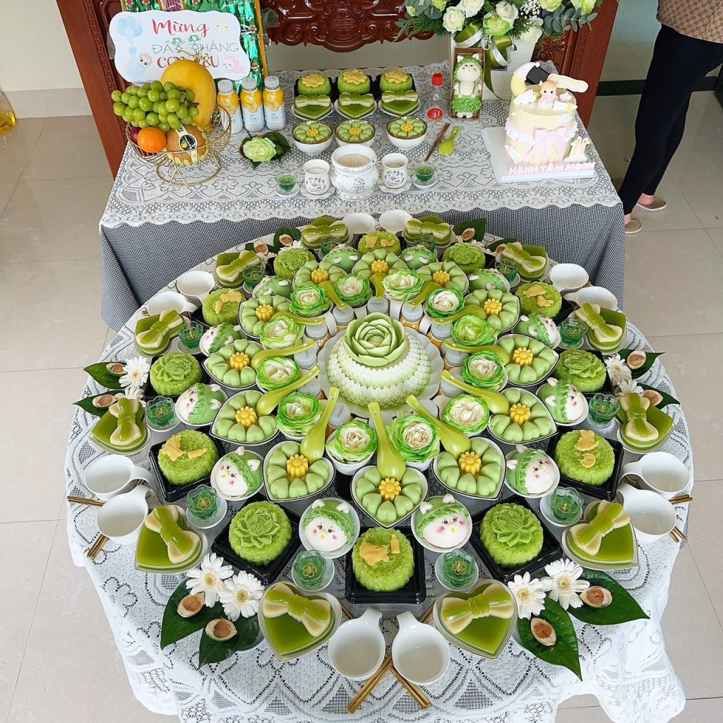 cúng đầy tháng bé trai - Hình 1