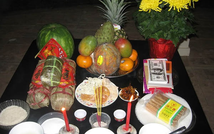 cúng giao thừa ngoài trời gồm những gì - Hình 4