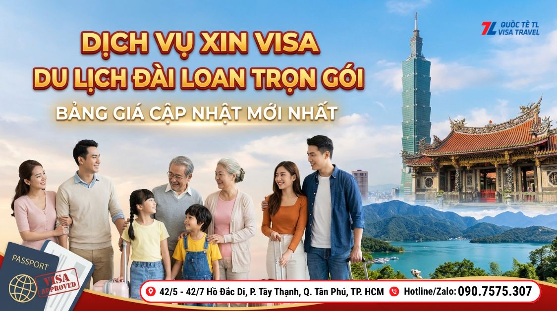 dịch vụ làm visa du lịch đài loan trọn gói - Hình 3