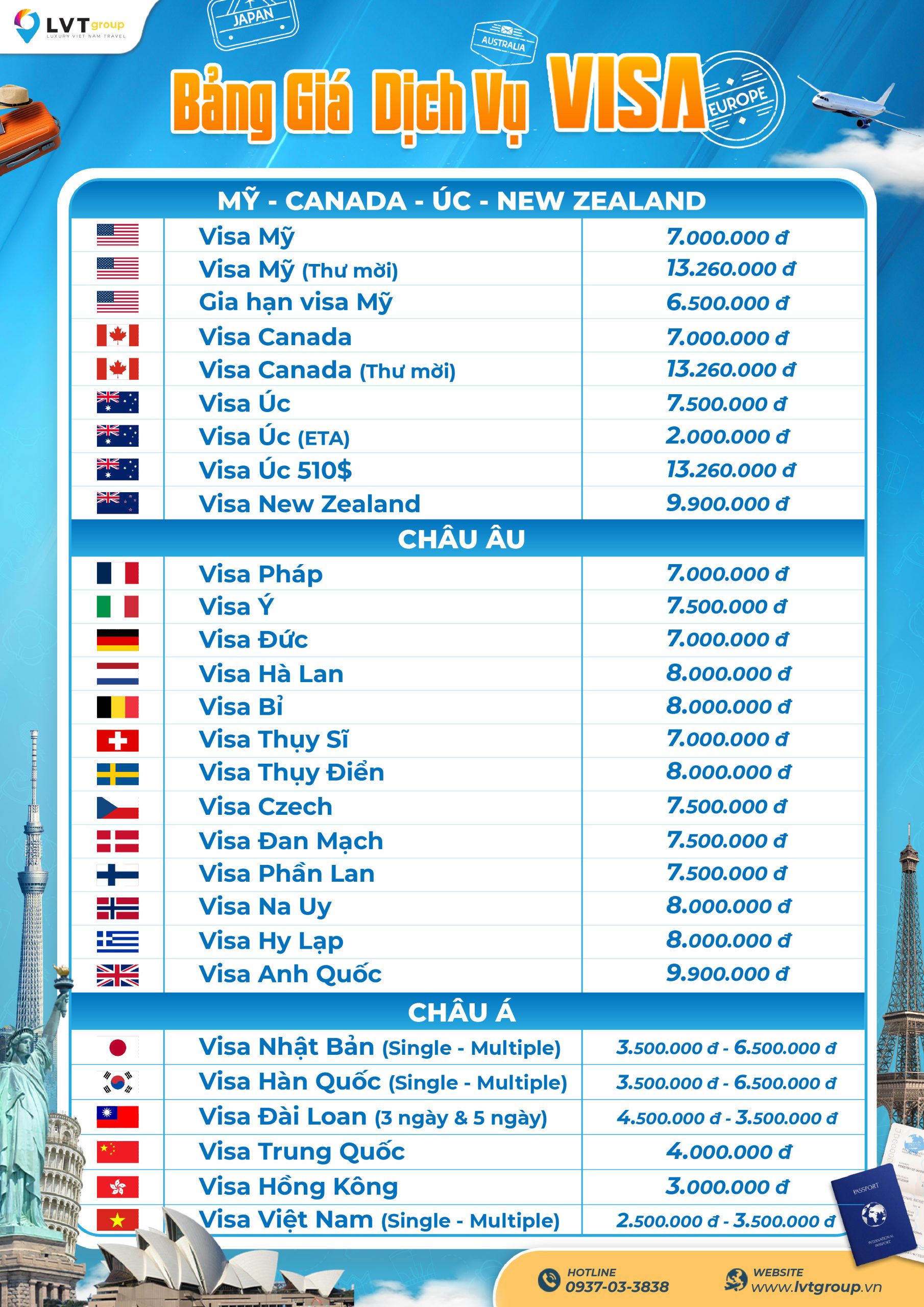 dịch vụ làm visa du lịch đài loan trọn gói - Hình 1