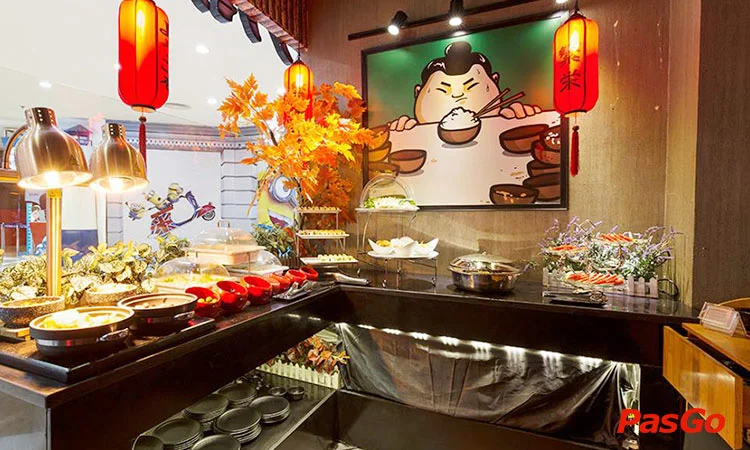 diện tích quán buffet nướng yaki times city - Hình 4