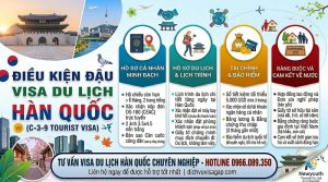 điều kiện xin visa du lịch hàn quốc