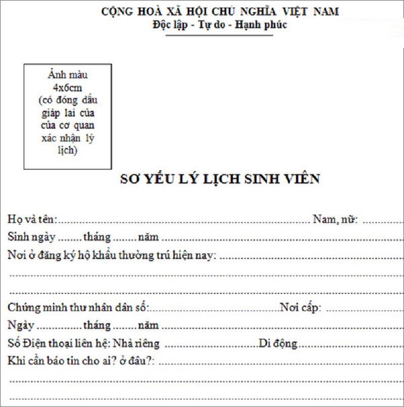 đối tượng dự thi trong sơ yếu lý lịch là gì - Hình 3
