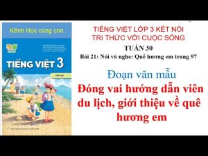 đóng vai hướng dẫn viên du lịch