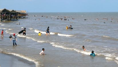 du lịch biển thạnh phú - Hình 4