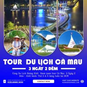du lịch cà mau 3 ngày 2 đêm