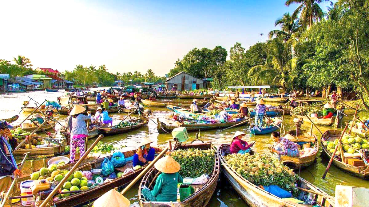 du lịch chợ nổi cái răng cần thơ - Hình 4