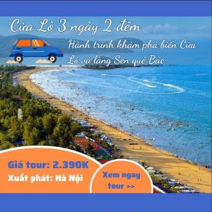 du lịch cửa lò 3 ngày 2 đêm tự túc