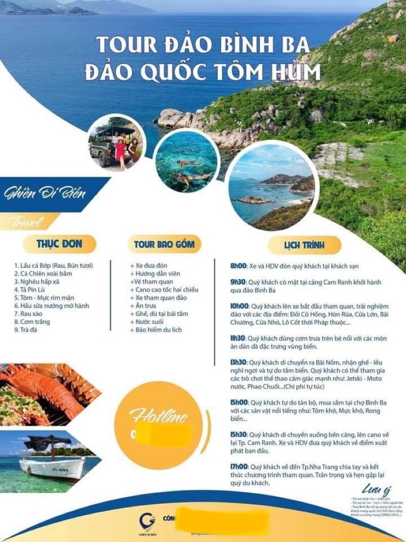 du lịch đảo bình ba bị cấm - Hình 1