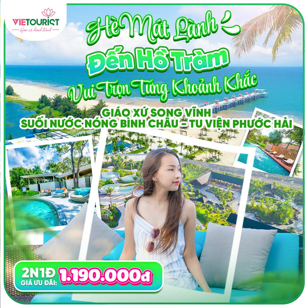 du lịch hồ tràm 2 ngày 1 đêm - Hình 1