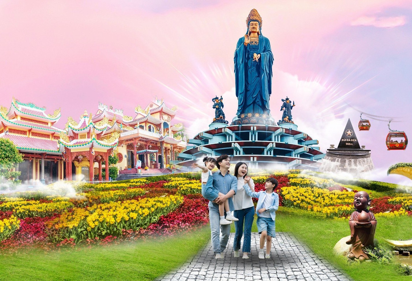 du lịch núi bà đen tây ninh - Hình 2
