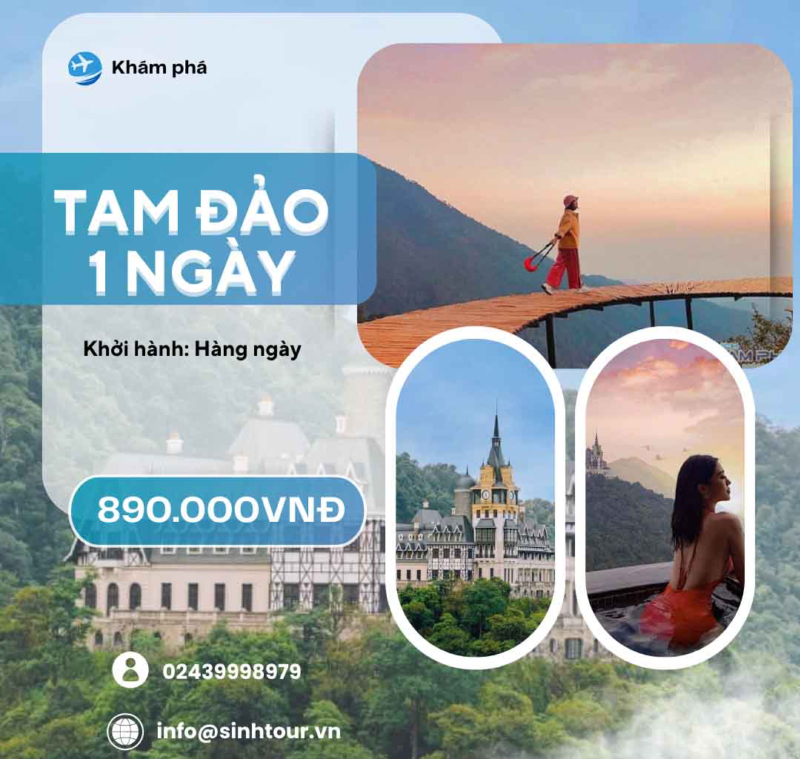 du lịch tam đảo 1 ngày tự túc - Hình 1