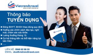 du lịch tuyển dụng