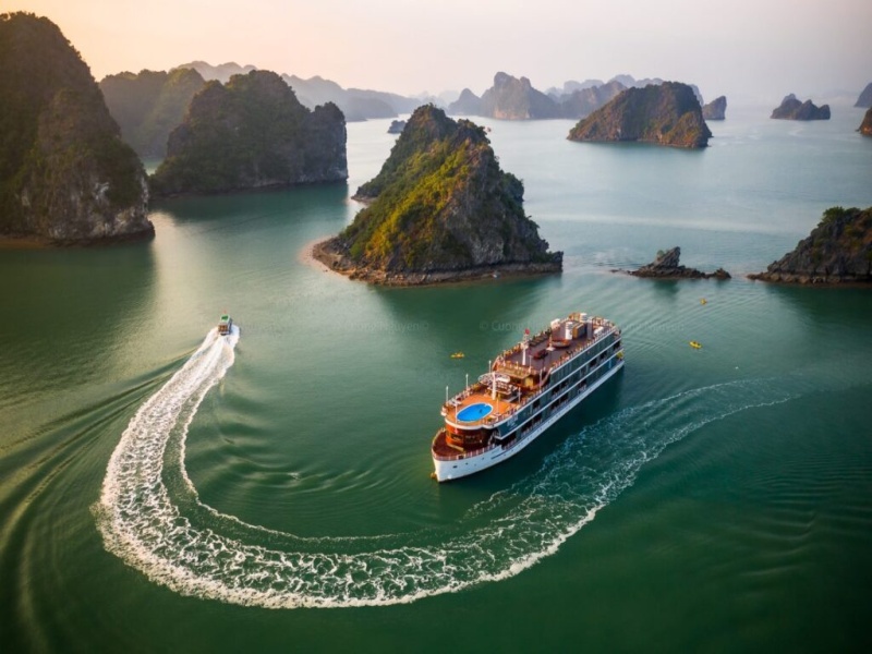 du lịch vịnh lan hạ tự túc heritage cruises - Hình 5