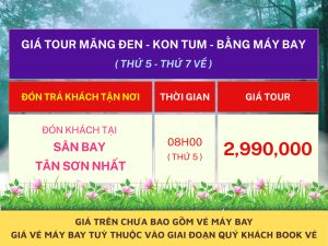 giá vé khu du lịch măng đen