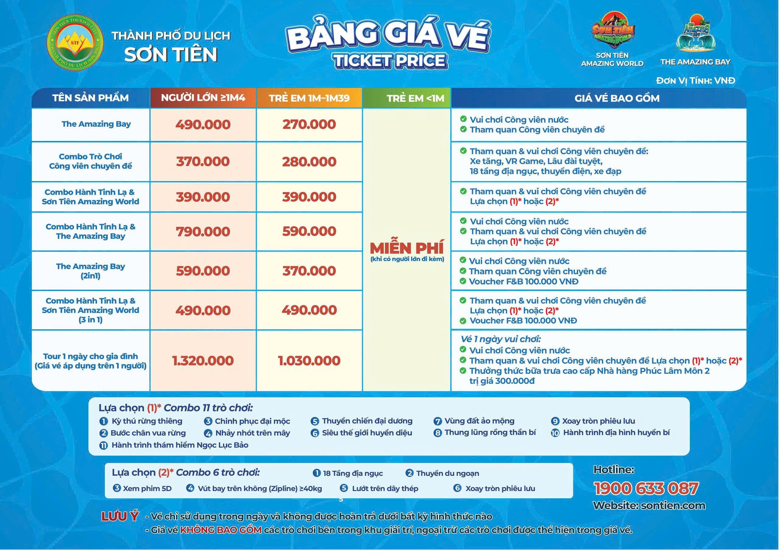 giá vé khu du lịch sơn tiên - Hình 2