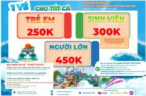 giá vé khu du lịch sơn tiên