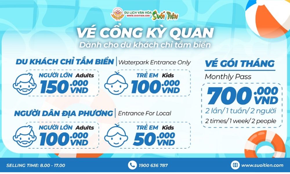 giá vé khu du lịch suối tiên - Hình 1