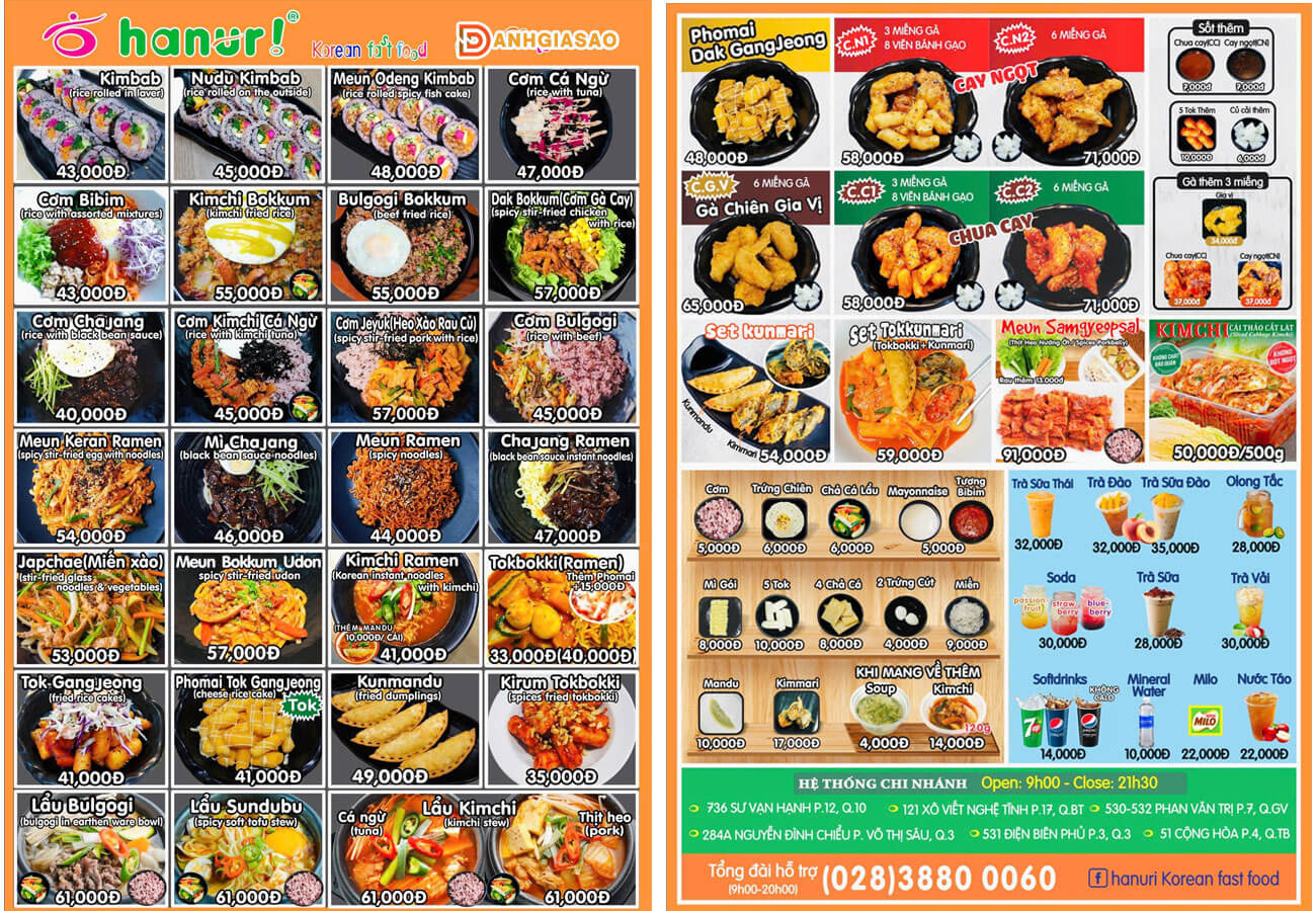 hanuri quán ăn hàn quốc cộng hòa - Hình 4