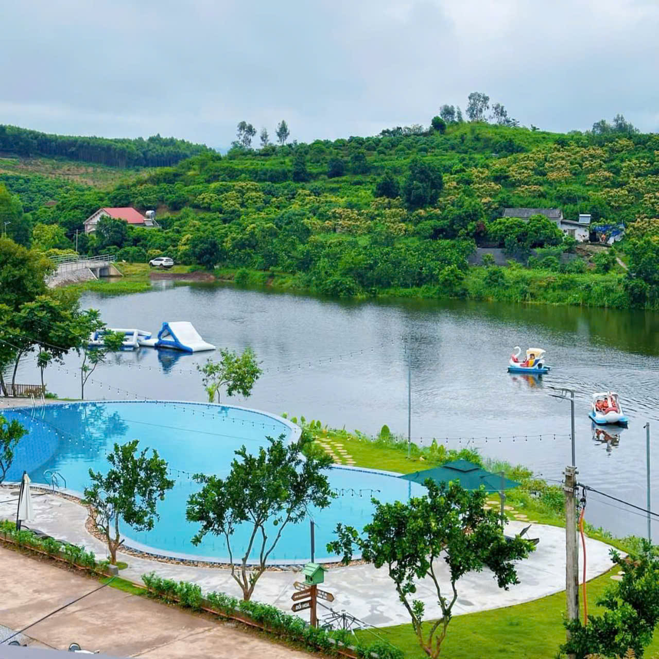 hình ảnh của khu du lịch sinh thái hồ bầu tiên - Hình 3