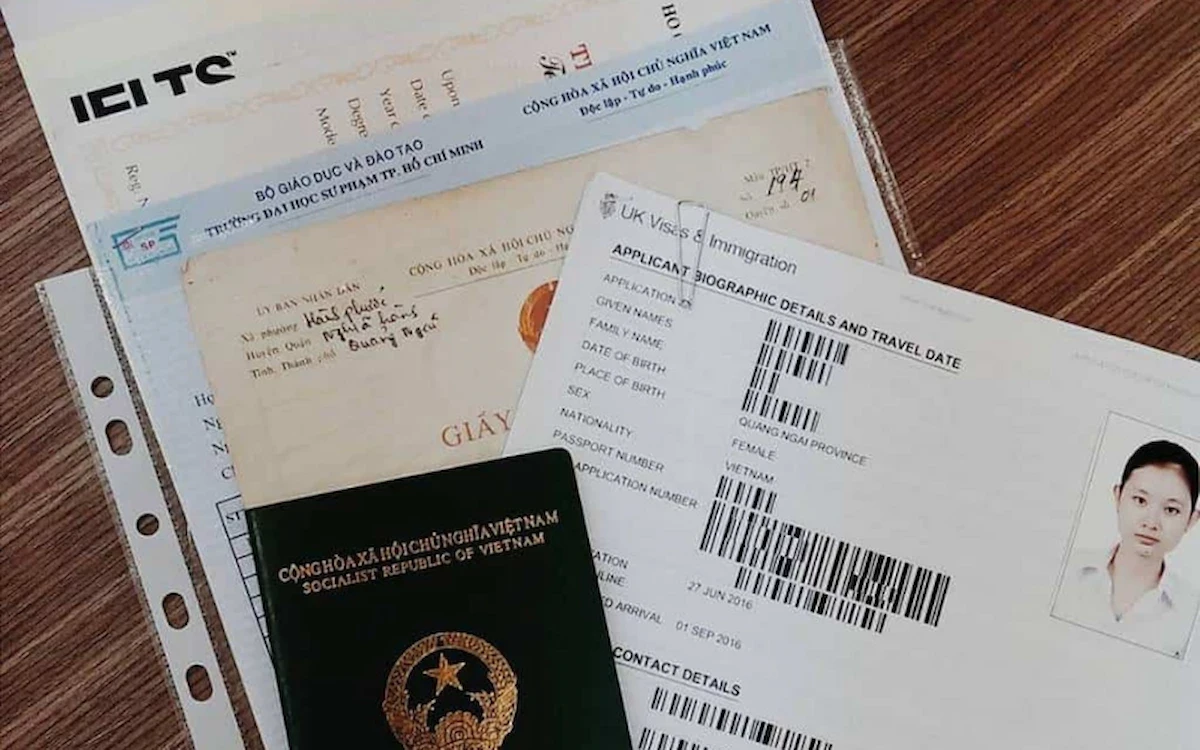 hồ sơ xin visa du lịch trung quốc - Hình 2
