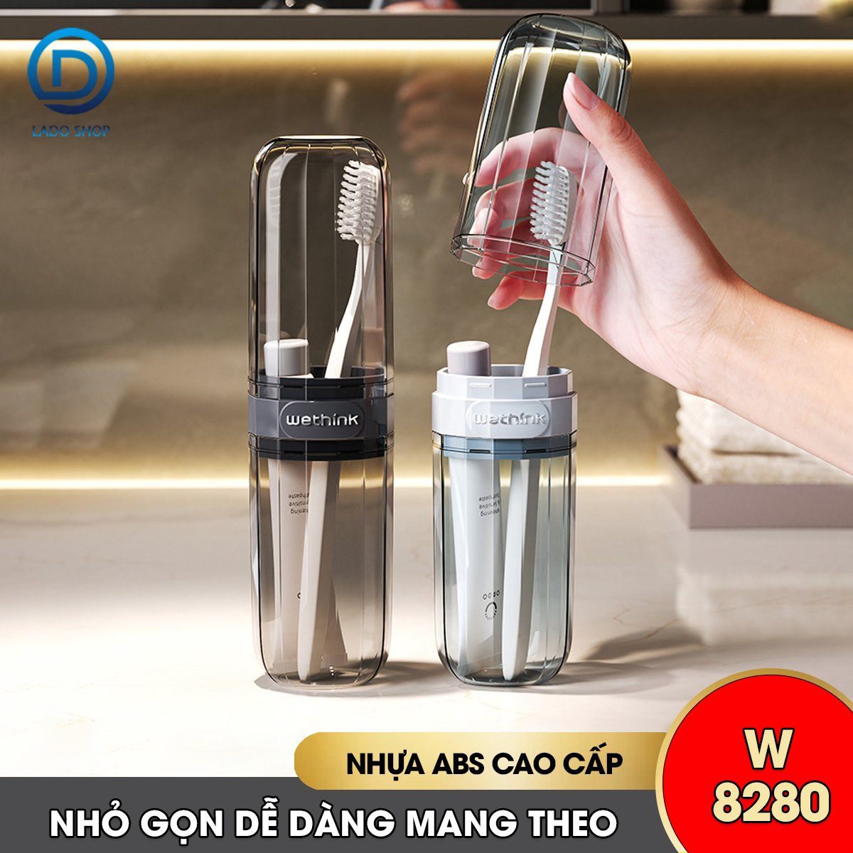 hộp đựng bàn chải đánh răng du lịch - Hình 4
