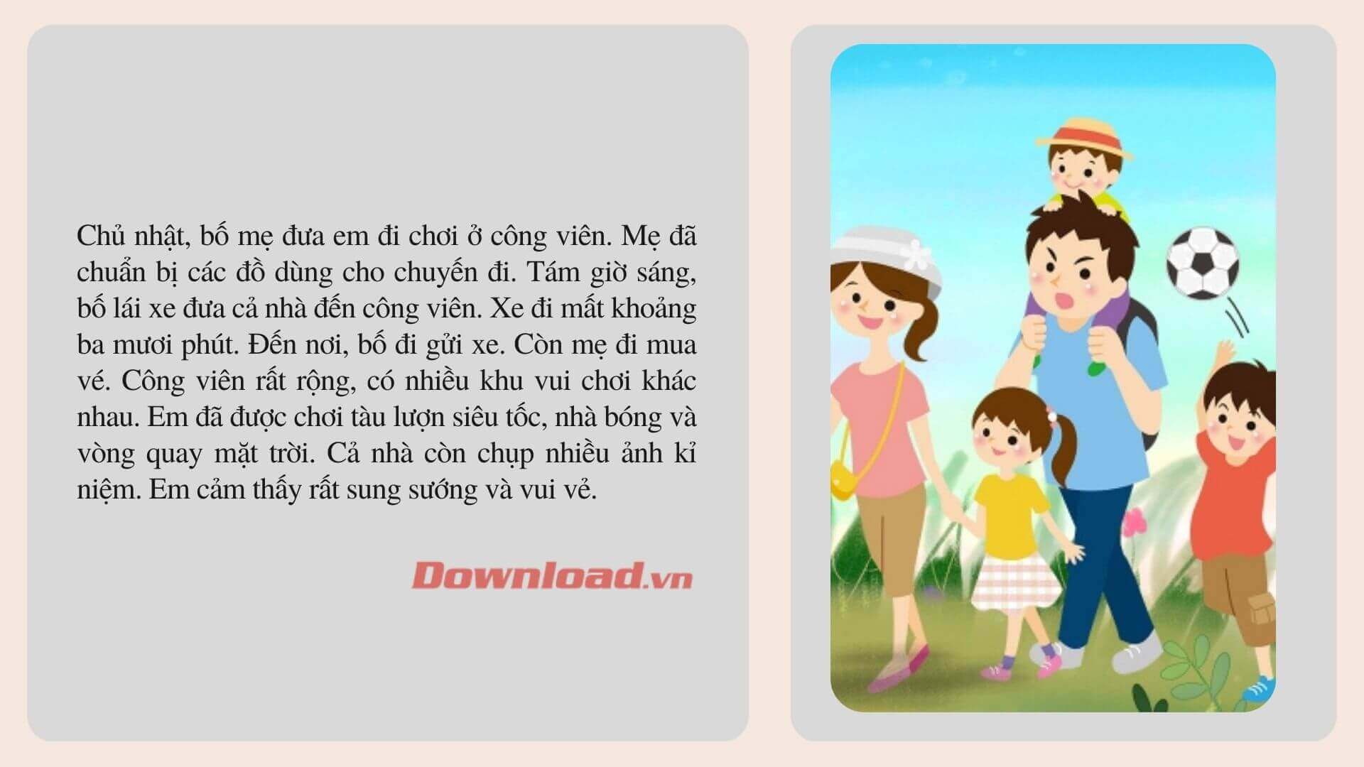 kể lại một chuyến đi du lịch cùng gia đình ngắn - Hình 3