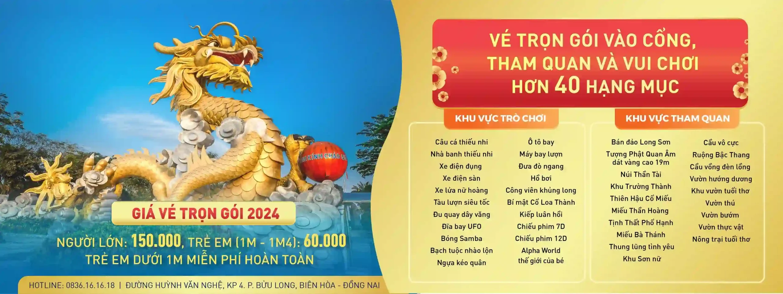 khu du lịch bửu long giá vé - Hình 1