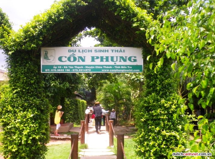 khu du lịch cồn phụng - Hình 4
