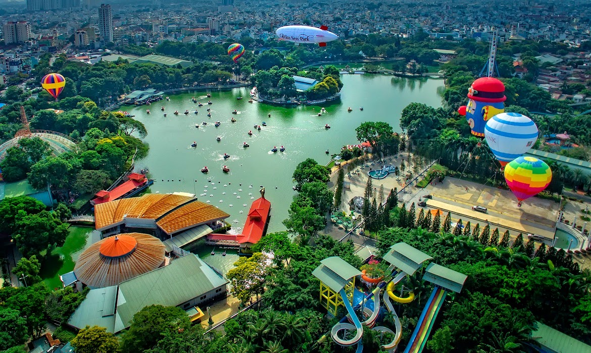 khu du lịch đầm sen - Hình 2