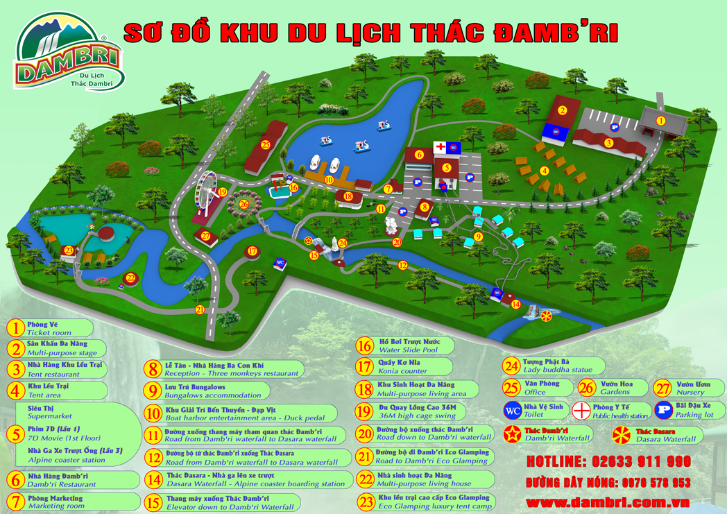 khu du lịch dambri - Hình 5