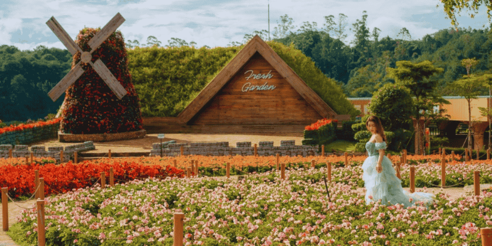 khu du lịch fresh garden dalat - Hình 3