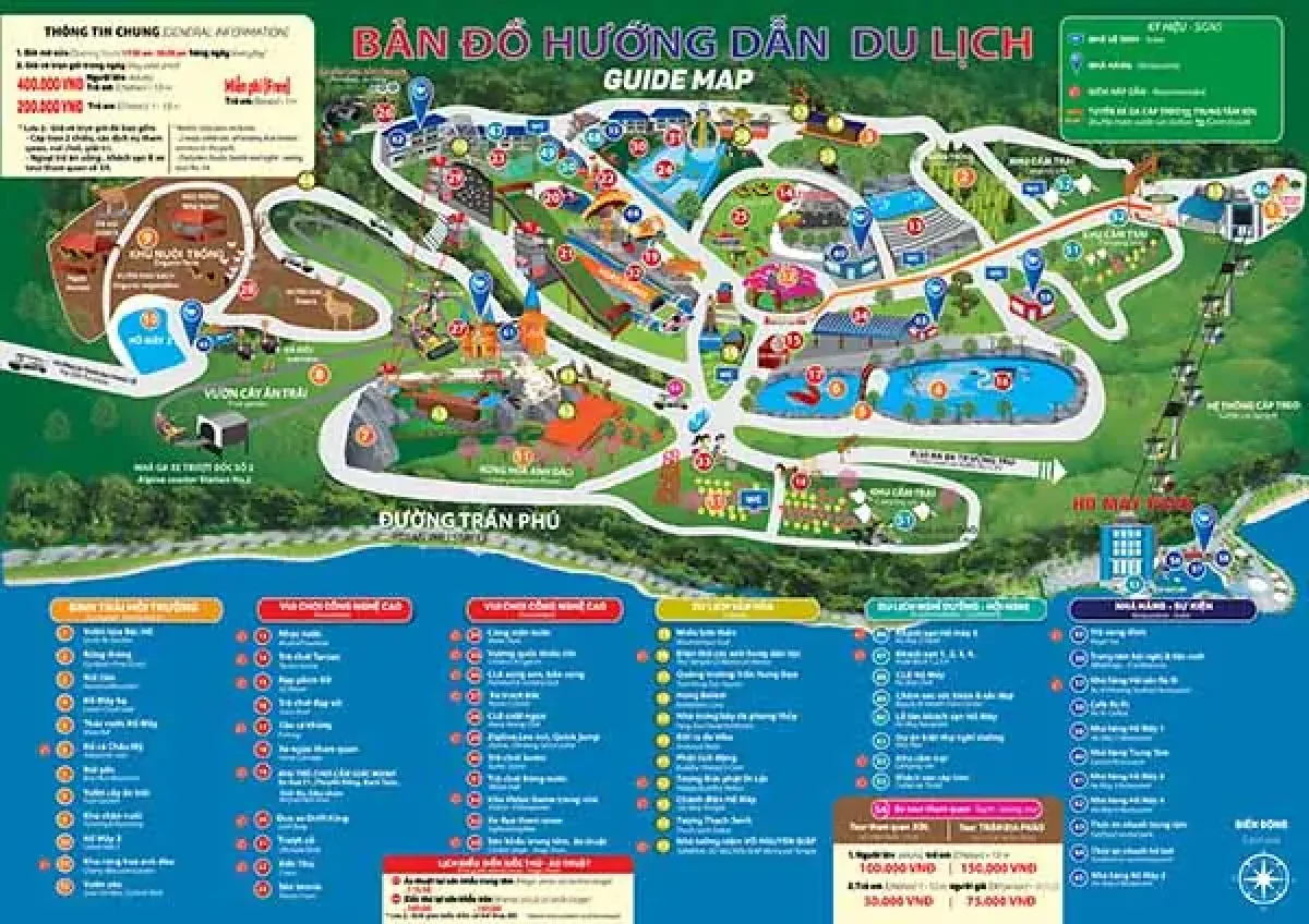 khu du lịch hồ mây vũng tàu, giá vé - Hình 3