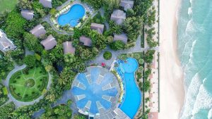 khu du lịch hồ tràm ở đâu