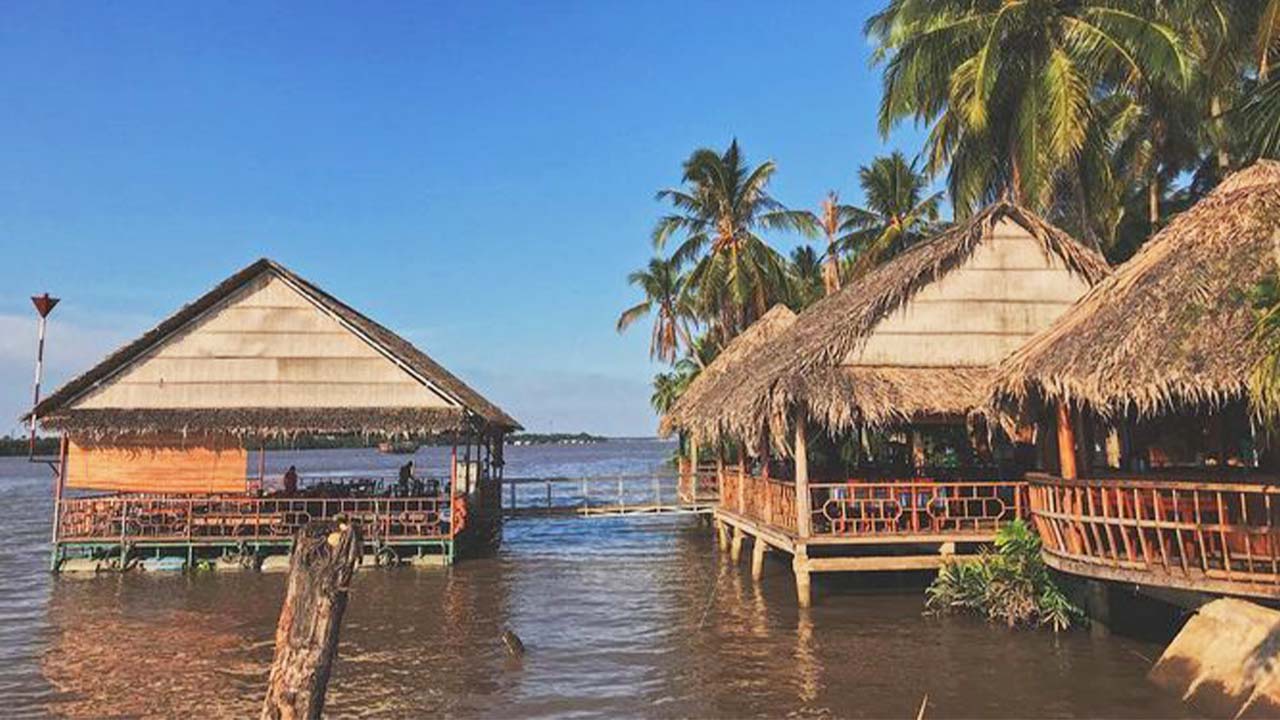 khu du lịch làng bè - Hình 3