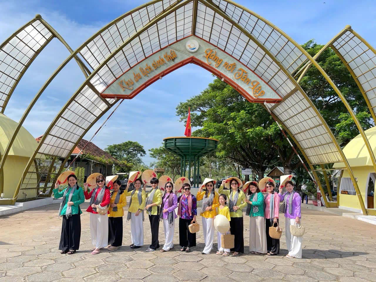 khu du lịch làng nổi tân lập - Hình 2