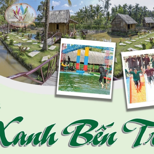 khu du lịch làng xanh bến tre - Hình 4