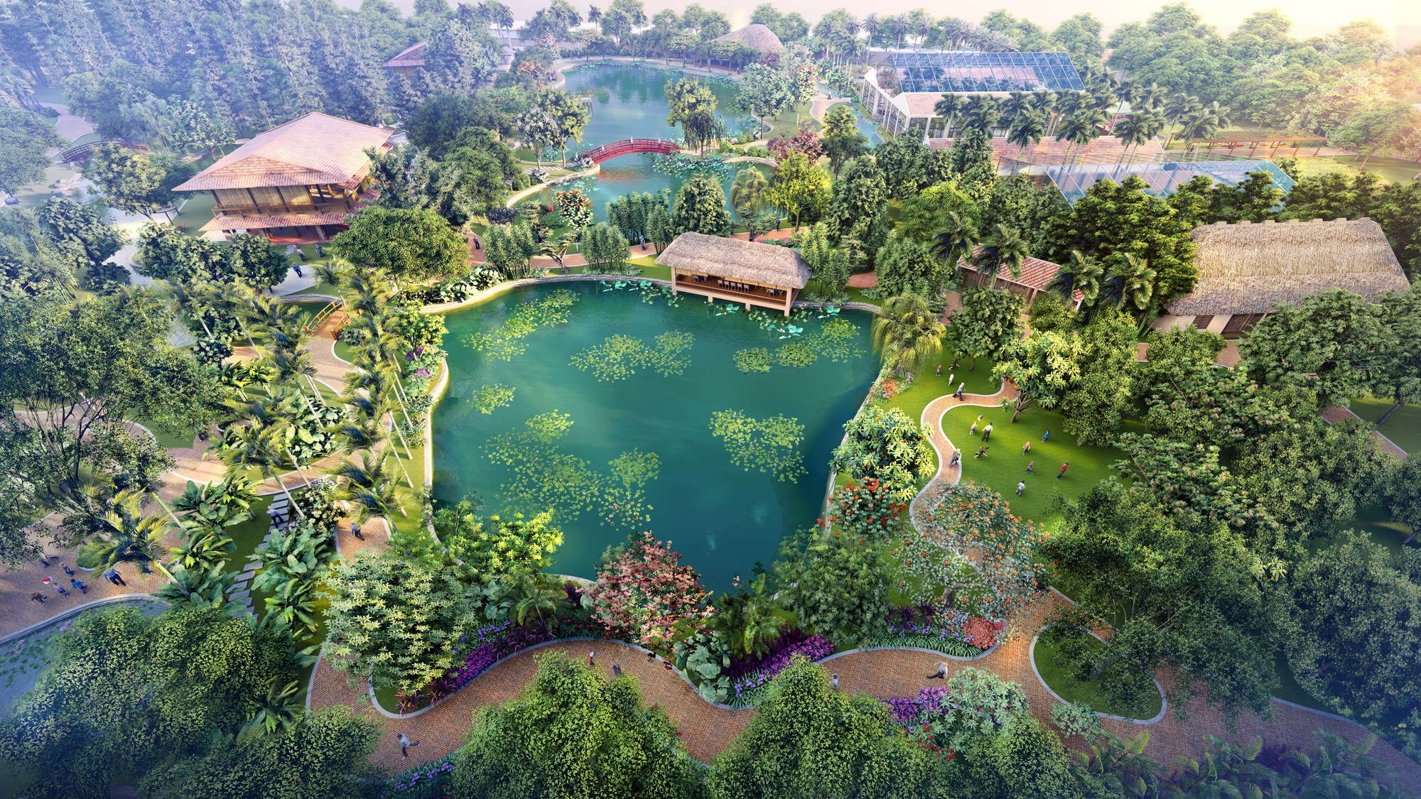 khu du lịch sinh thái bắc ninh - Hình 3
