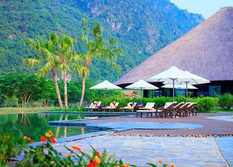 khu du lịch suối khoáng kim bôi ảnh - Hình 3