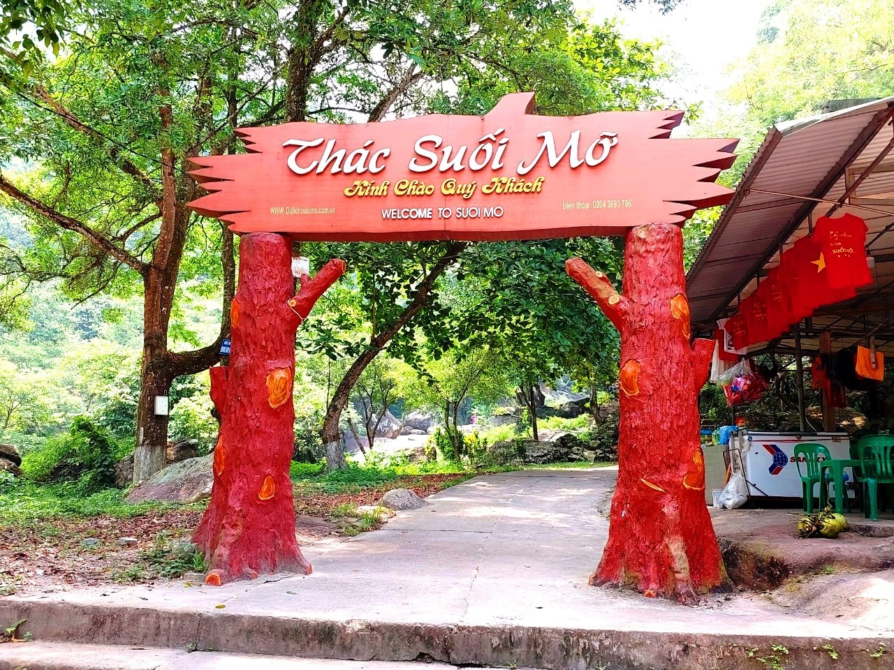 khu du lịch suối mỡ bắc giang - Hình 5